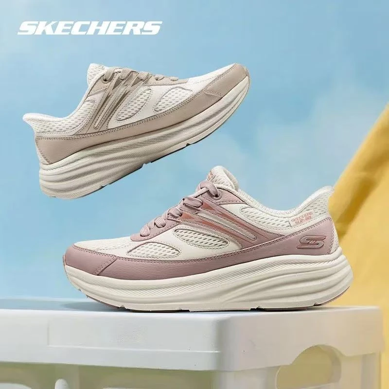 【云翼】斯凯奇25新品女鞋网面闪穿跑步鞋百搭舒适防滑运动鞋117757