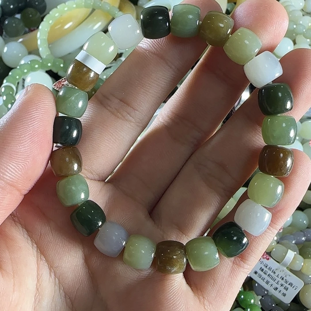 和田玉手链未镶嵌216