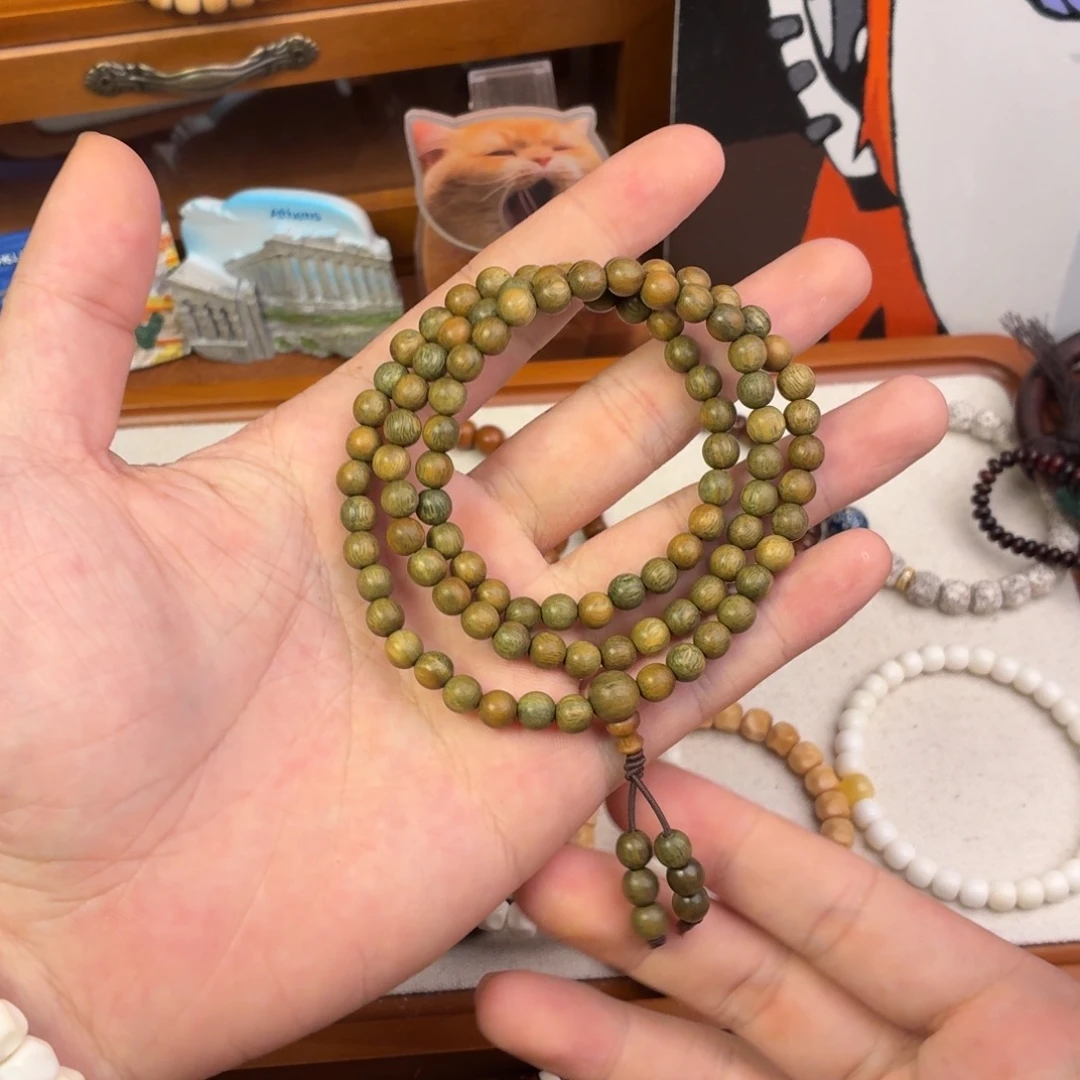 维腊木（绿檀）手串/手链