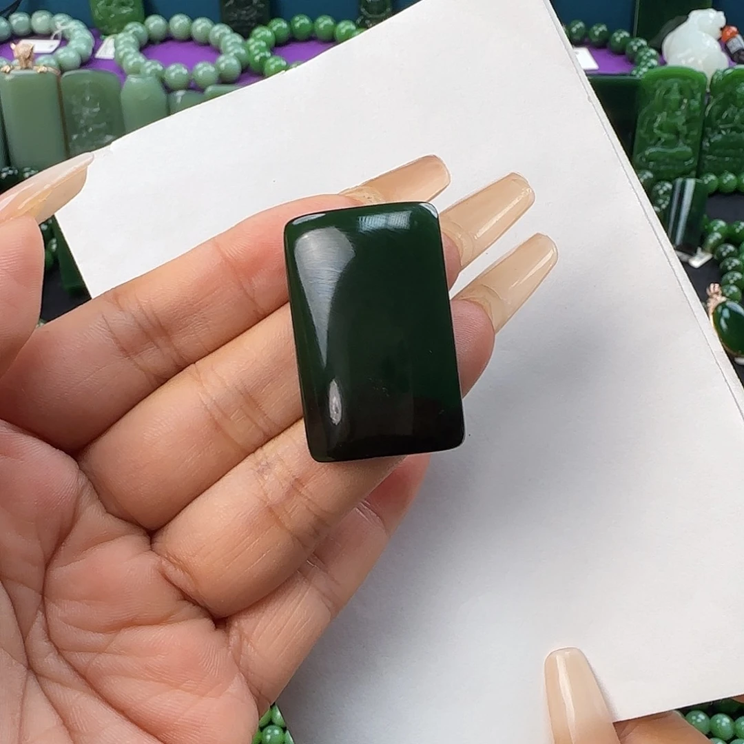 和田玉未镶嵌吊坠(不含链)