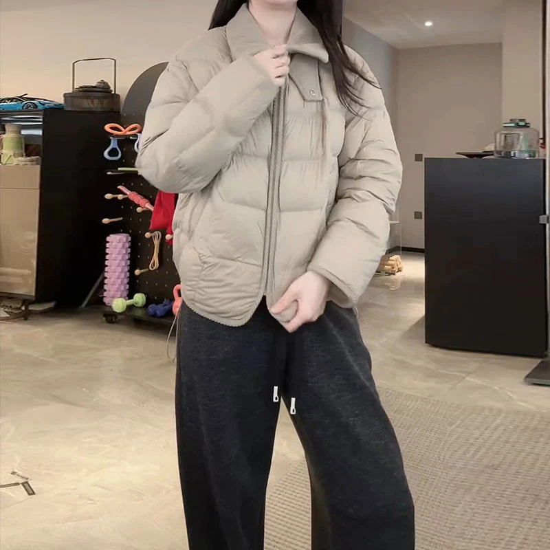 2025秋新款休闲设计感撞色气质轻薄短款外套女款显瘦衣服