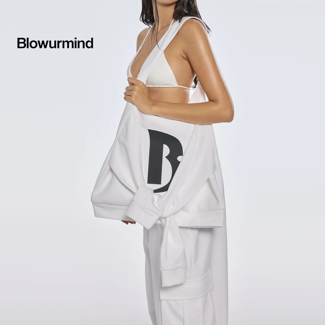 BUM【Remake 趣味hoodie包】高克重卫衣复合改造单肩包挎包