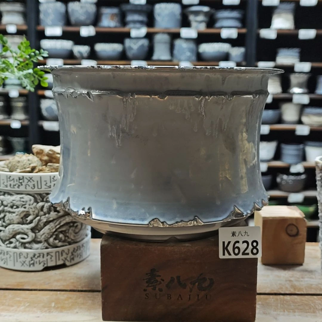 素八九陶瓷内口22高16.5