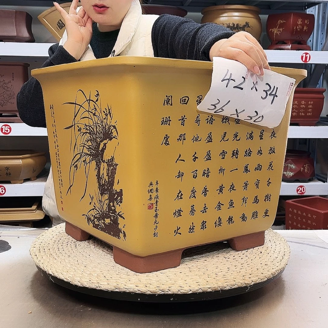 花盆紫砂紫砂花盆