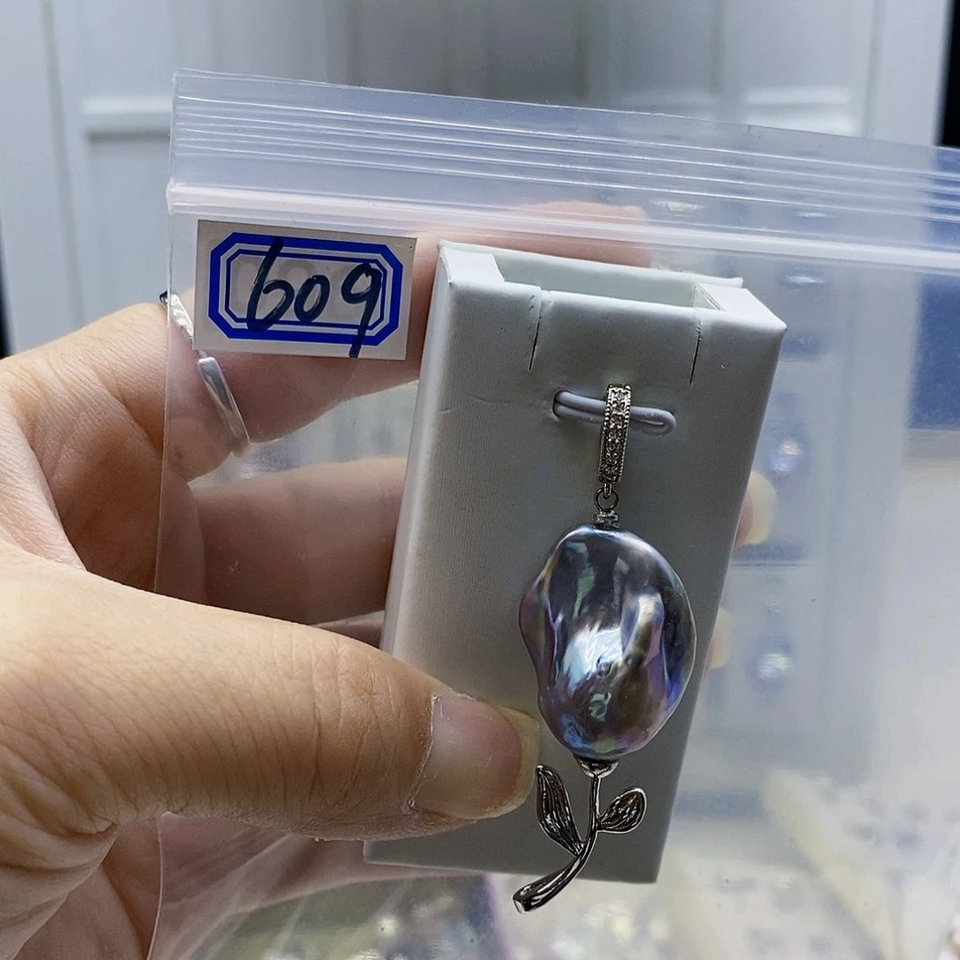 颈饰合金淡水珍珠