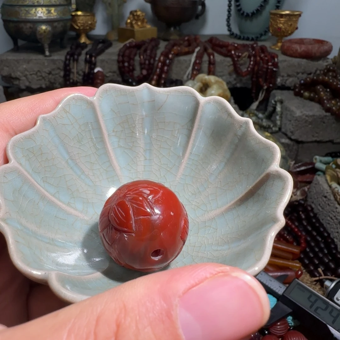 摆件用****2富贵荣华瓷器摆件