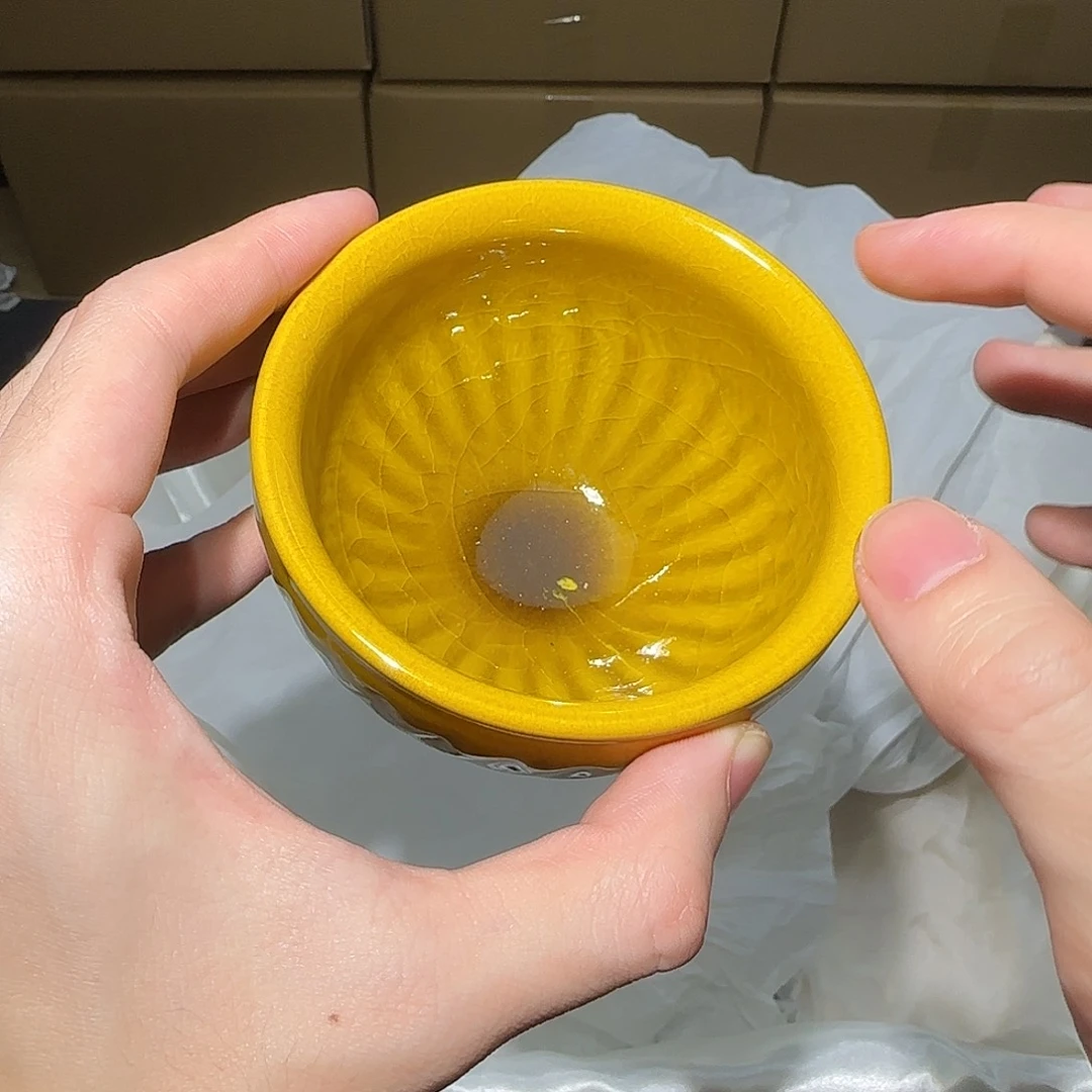 茶盏微瑕建盏，介意勿拍