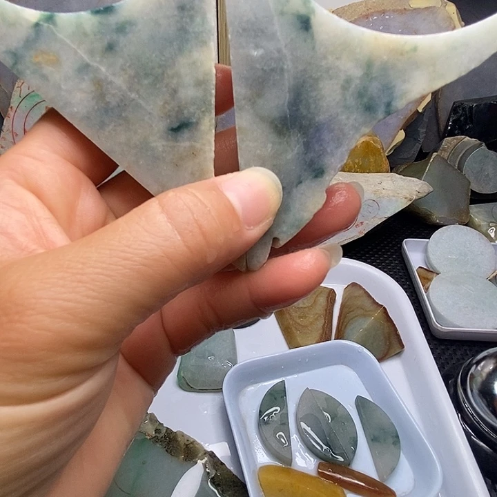 翡翠散珠缅甸翡翠14