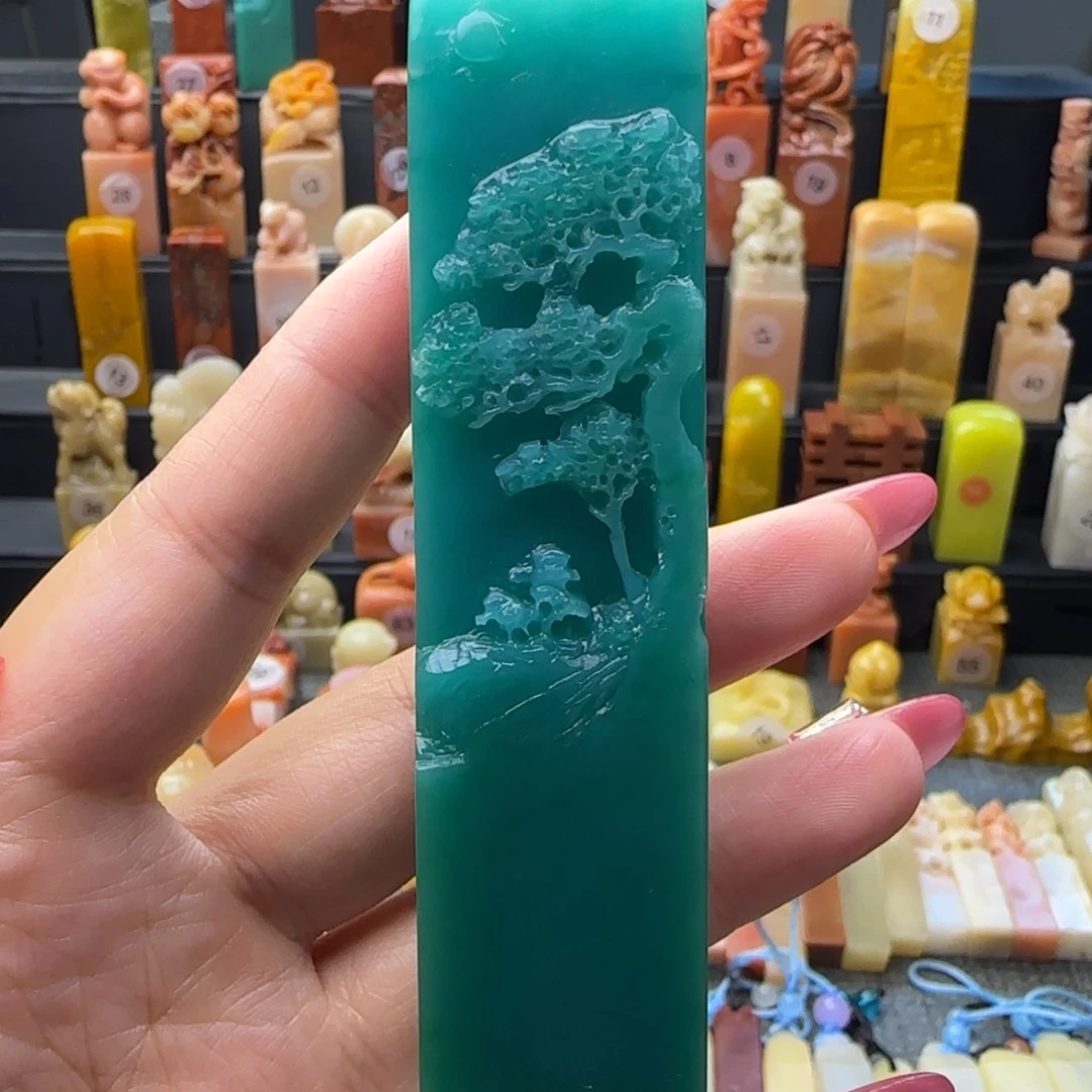 寿山石印石山水2.3