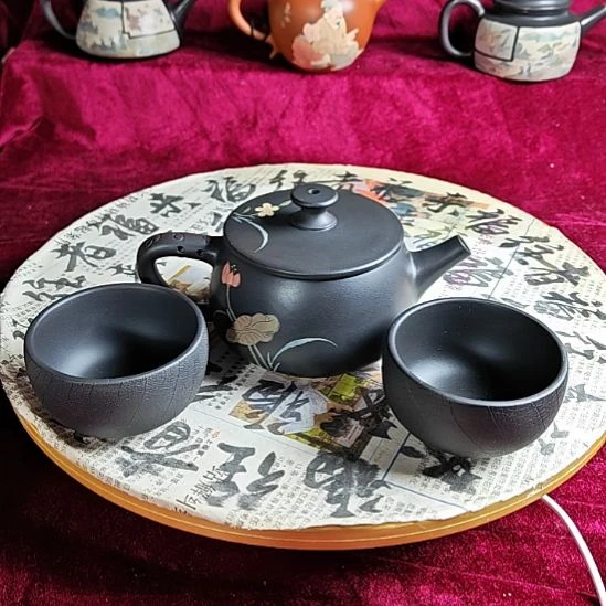 建水紫陶全品茶壶4号