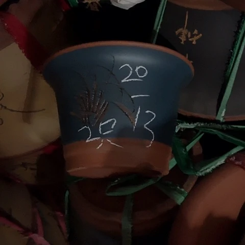 紫砂花盆斗盆两个