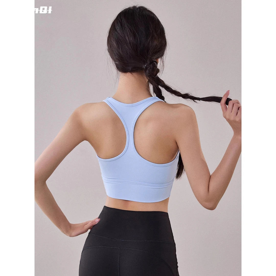 维多利亚工字美背瑜伽背心女防震跑步健身普拉提显瘦外穿瑜伽背心