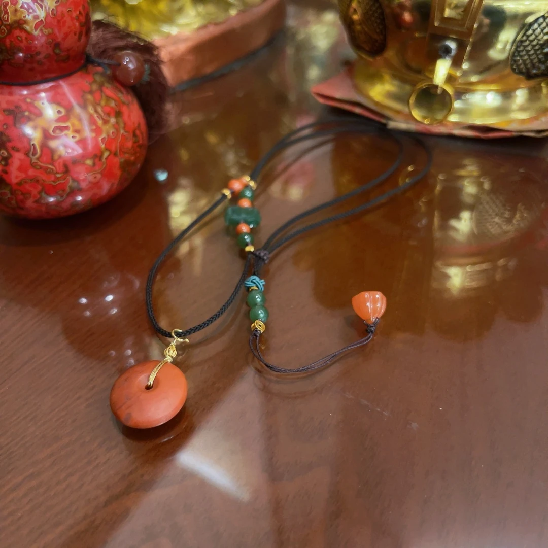 蓝宫调 L红吊坠  八年奉 M27