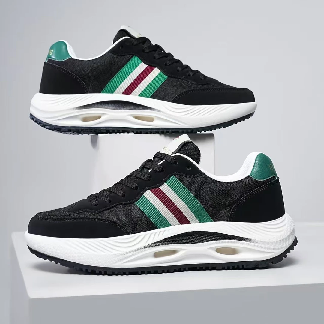 钻石特斯拉轻奢时尚运动百搭高弹夏季休闲鞋专业马拉松运动鞋复古