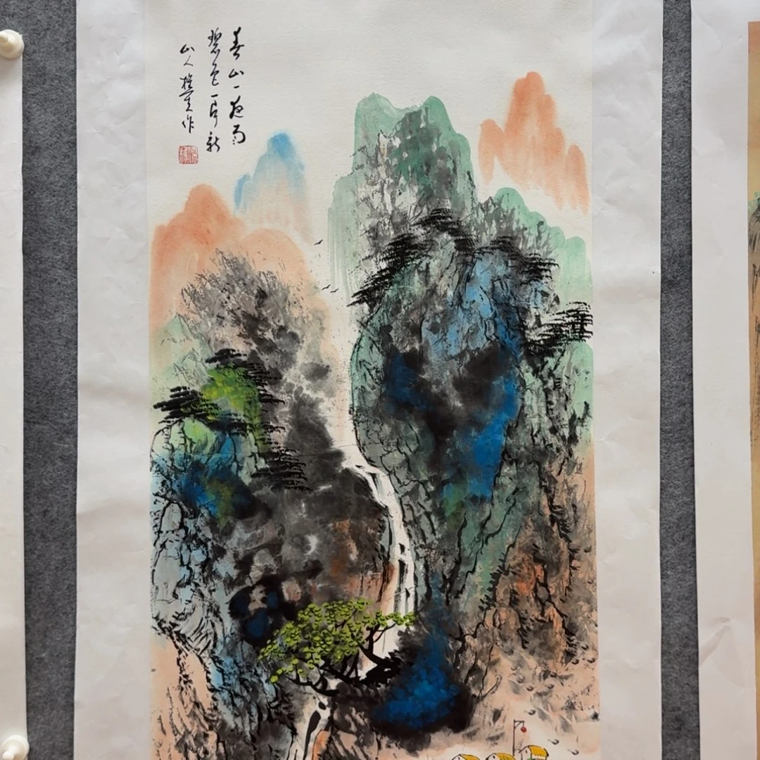 国画刘儒樵三尺作品