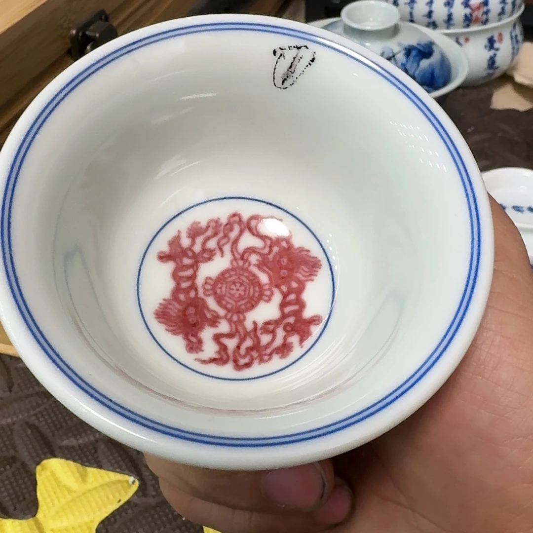 瓷片B****k现代景德镇陶瓷手绘茶具