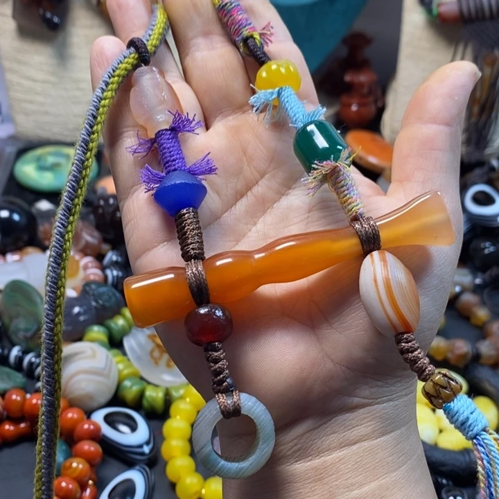 玛瑙/玉髓未镶嵌颈饰