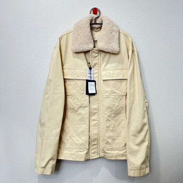未使用 LouisVuitton/路易威登 伐木牛仔外套/尺码52/编号11688