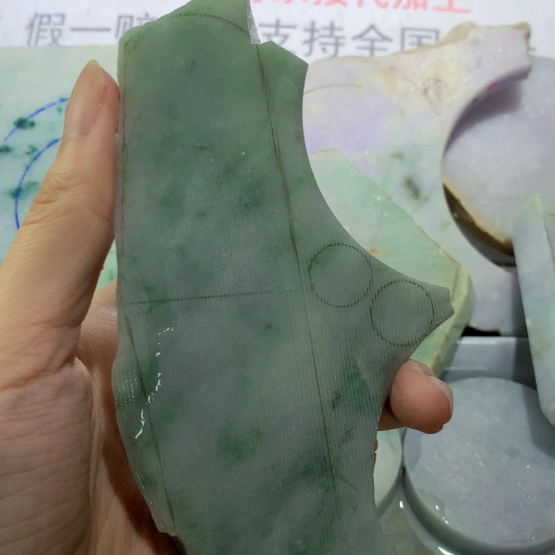 裸石翡翠天然缅甸a货5