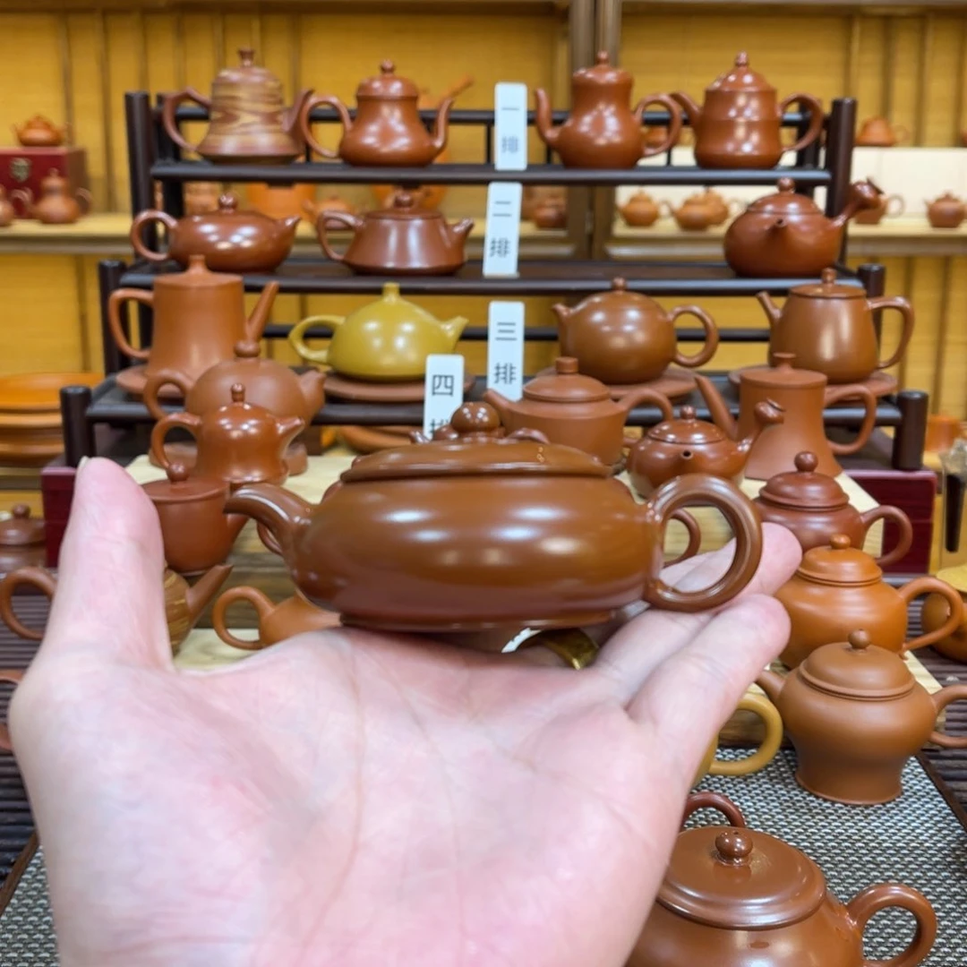 紫砂茶壶-****o潮州手拉壶