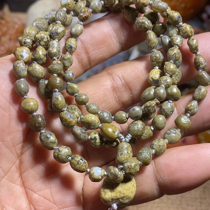 石材手链，戈壁石