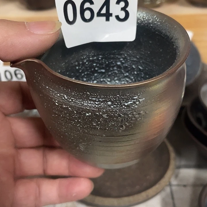 杯子陶柴烧纯手工643