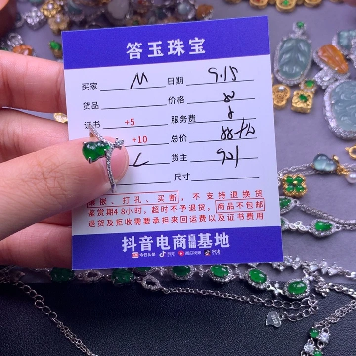 颈饰未镶嵌翡翠M*n