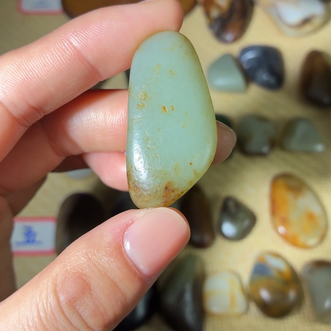 和田玉未镶嵌挂件16g