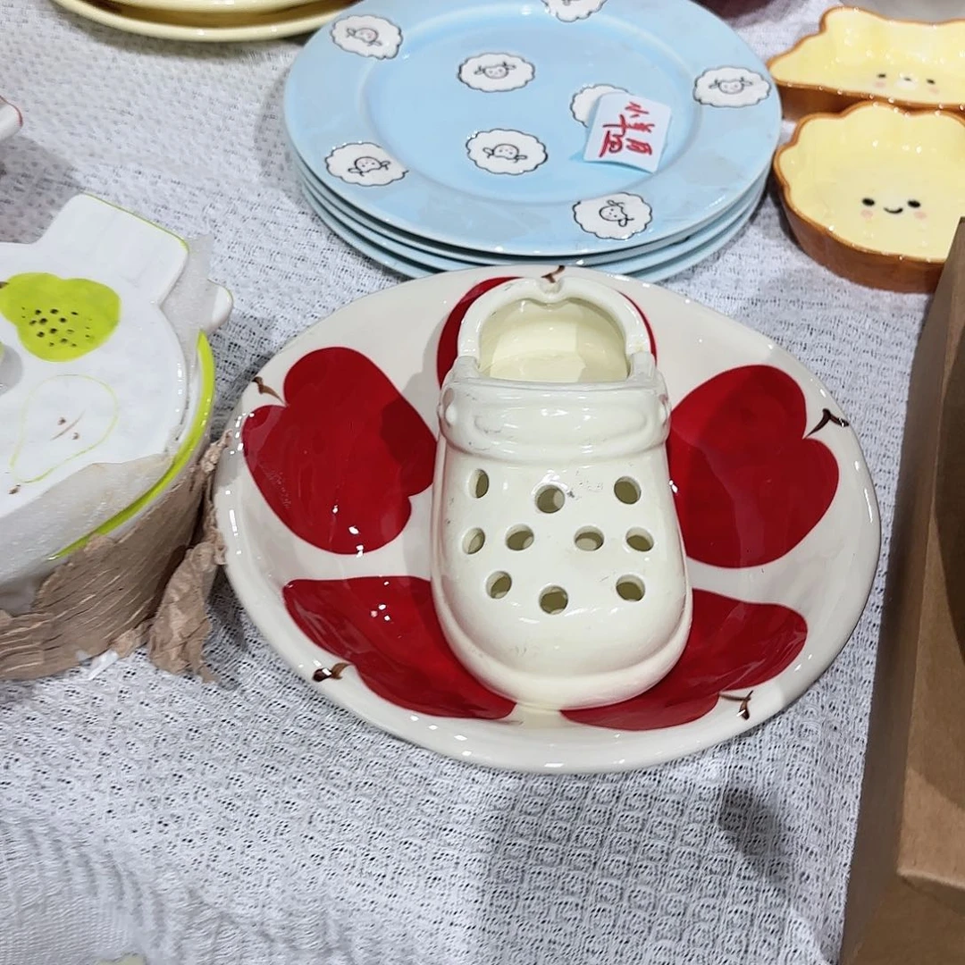 棉麻微瑕一个拖孩