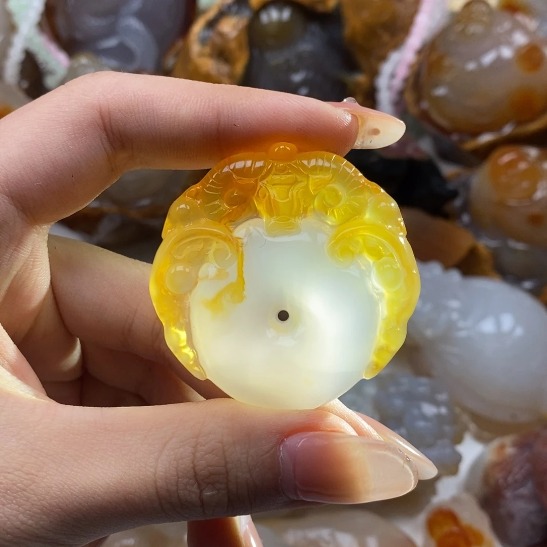 玛瑙/玉髓未镶嵌颈饰