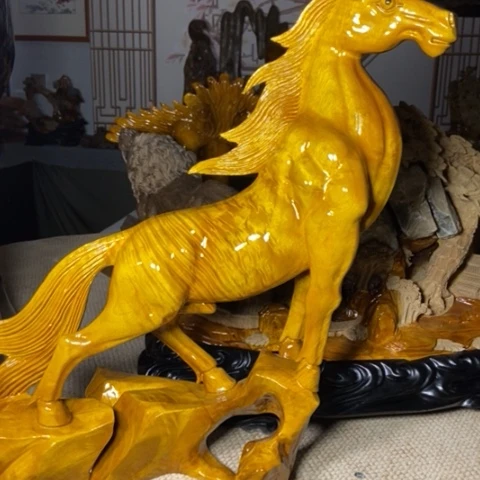 金丝楠借*火马到成功的