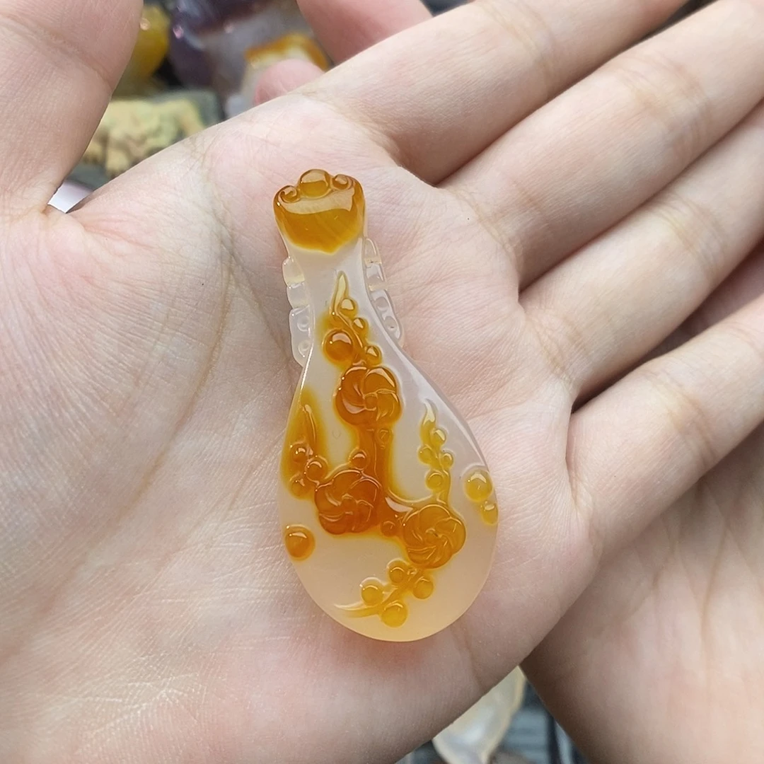 玛瑙/玉髓未镶嵌颈饰