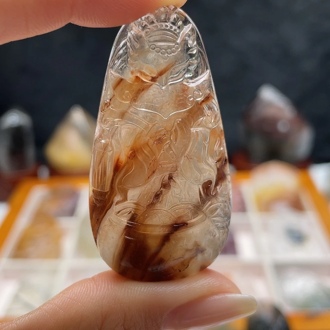 颈饰未镶嵌水晶天然