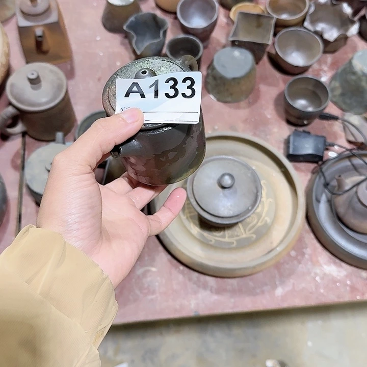 紫砂茶壶k*坭兴陶柴烧