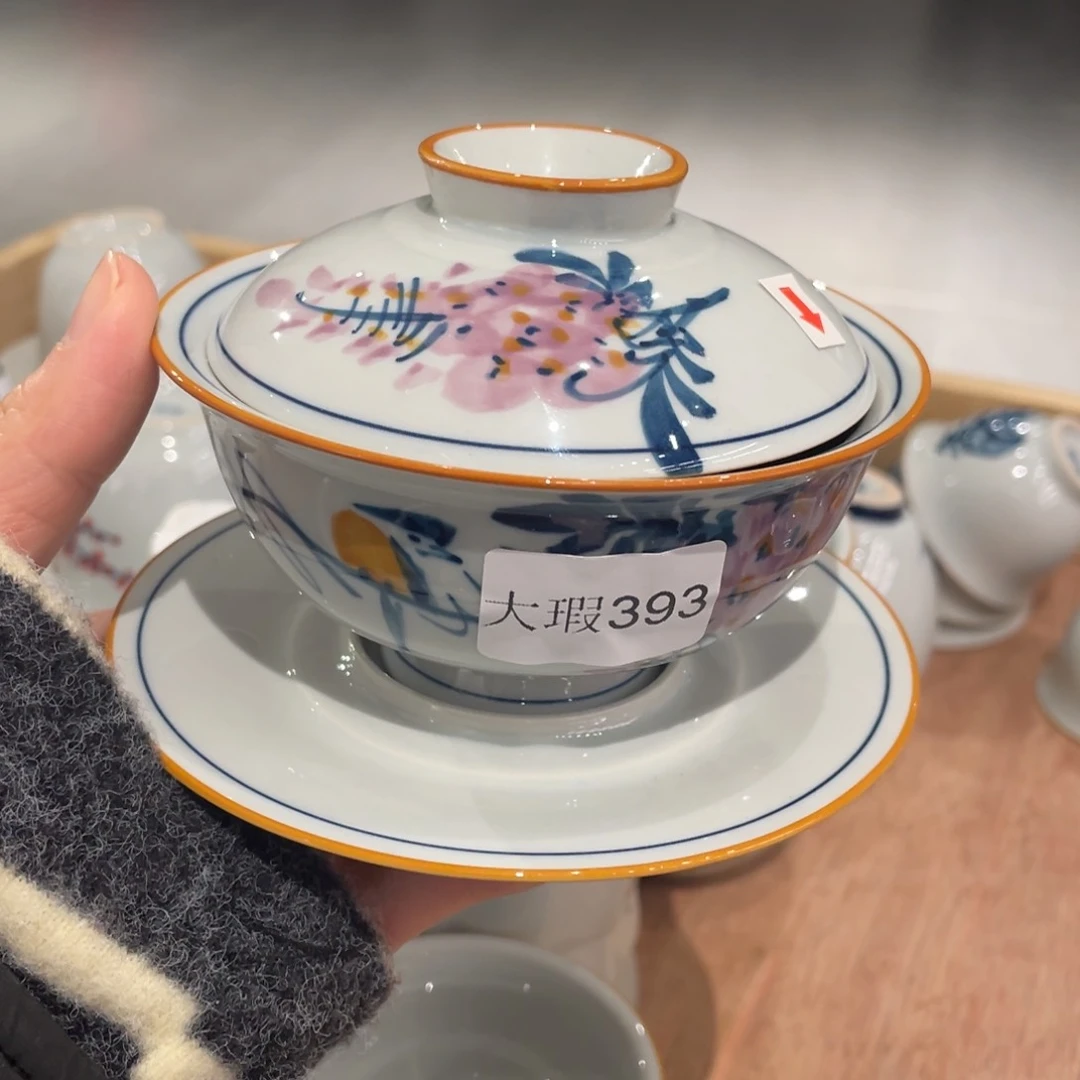 有瑕釉下彩纯手绘