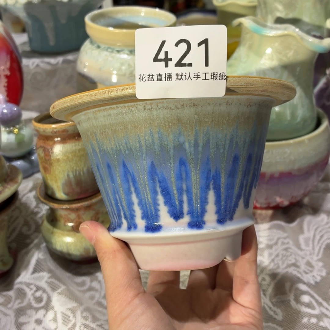 花盆景德镇陶瓷艺术