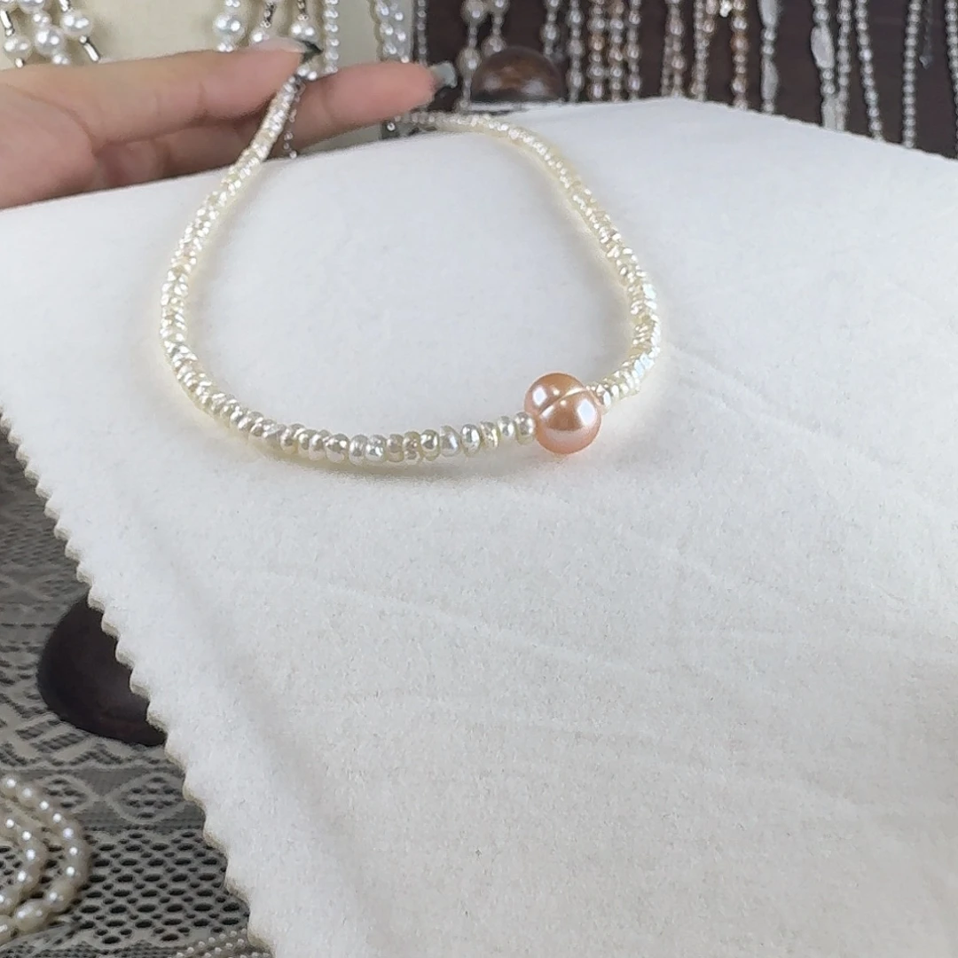 淡水珍珠项链未镶嵌