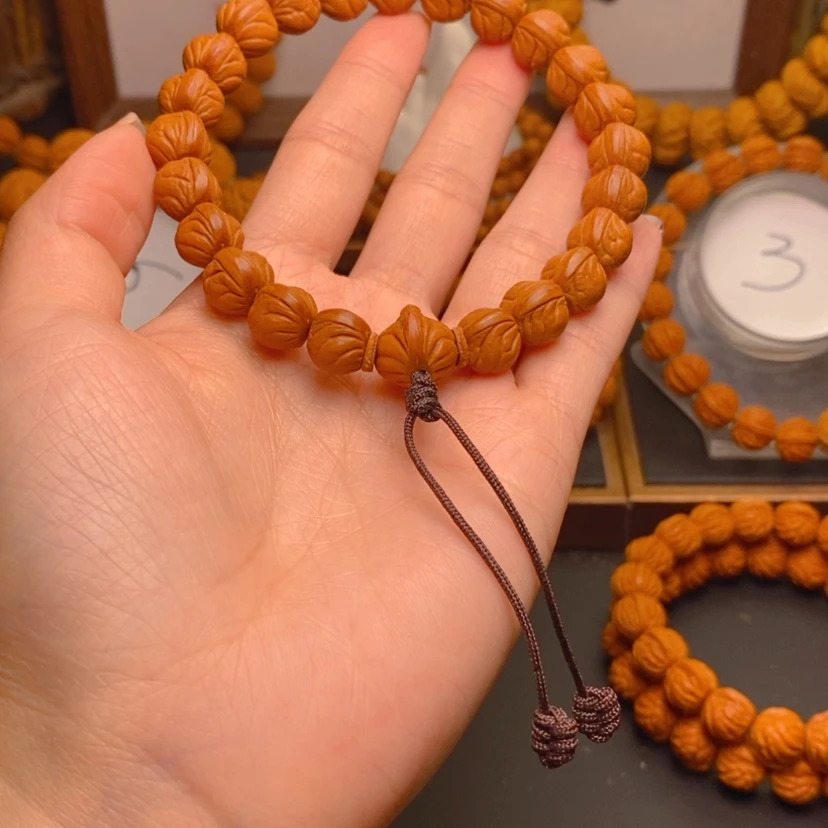 【闪购商品】桃核手串不****賤龙文堂的