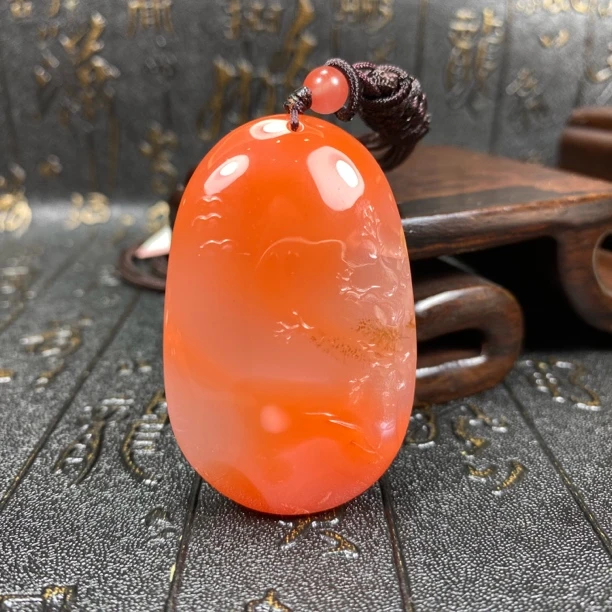 保山原矿南红吊坠