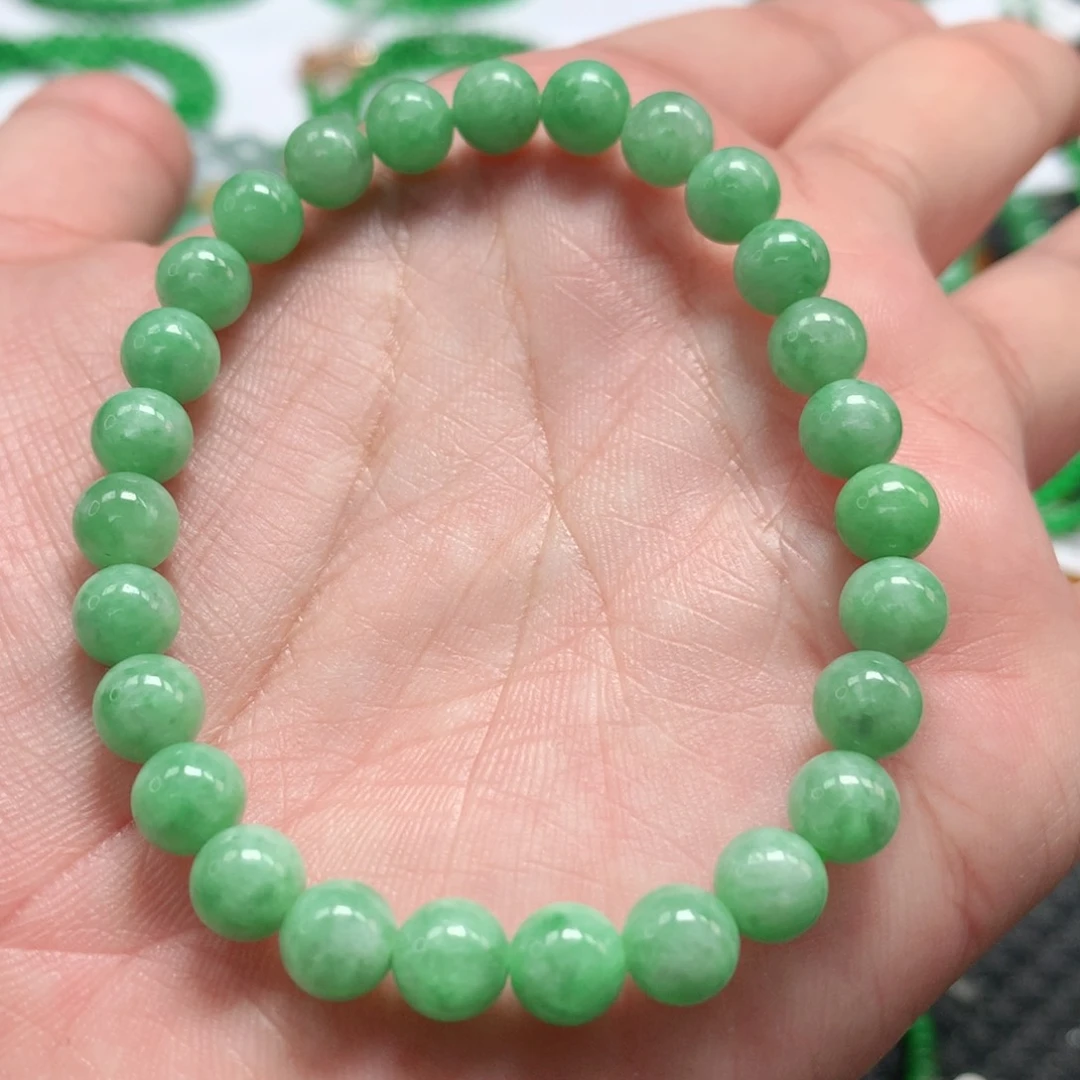 未镶嵌手链翡翠翡翠