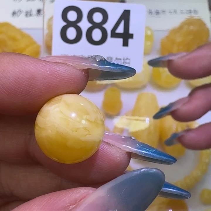 广***角裸石琥珀未镶嵌15全