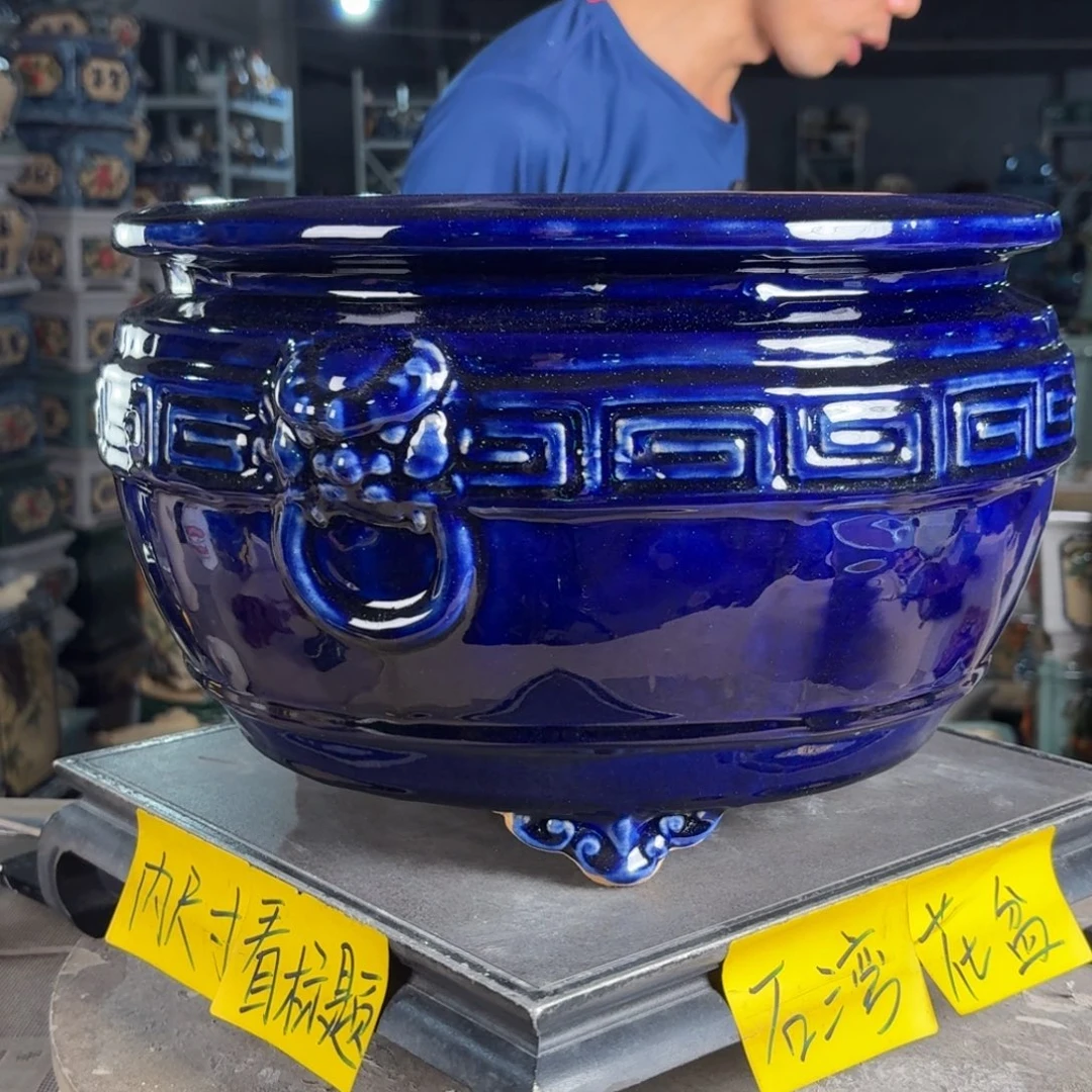 一风堂石湾花盆 内26*18