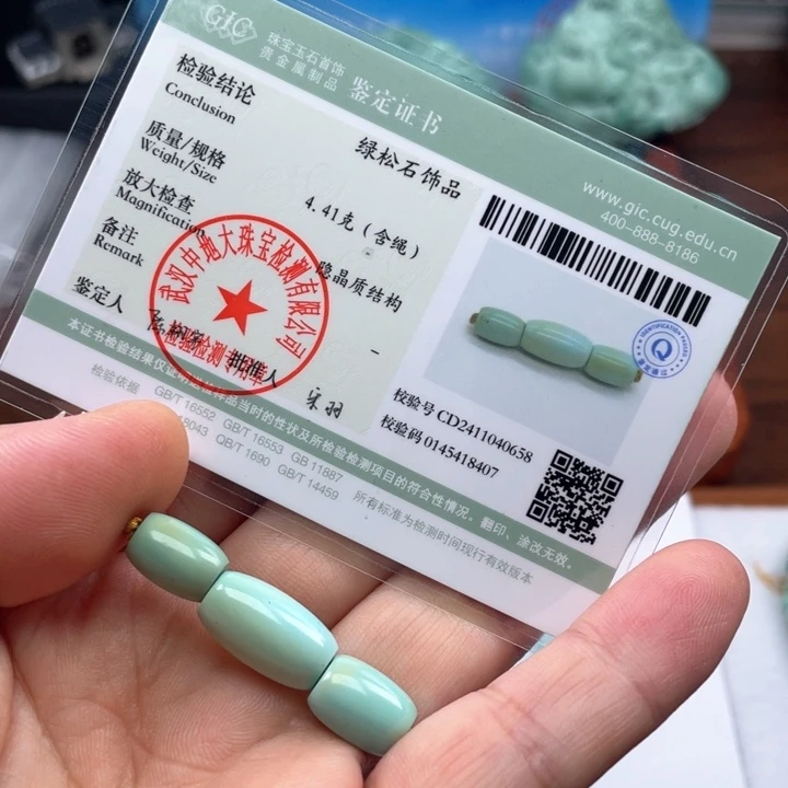 绿松石颈饰未镶嵌