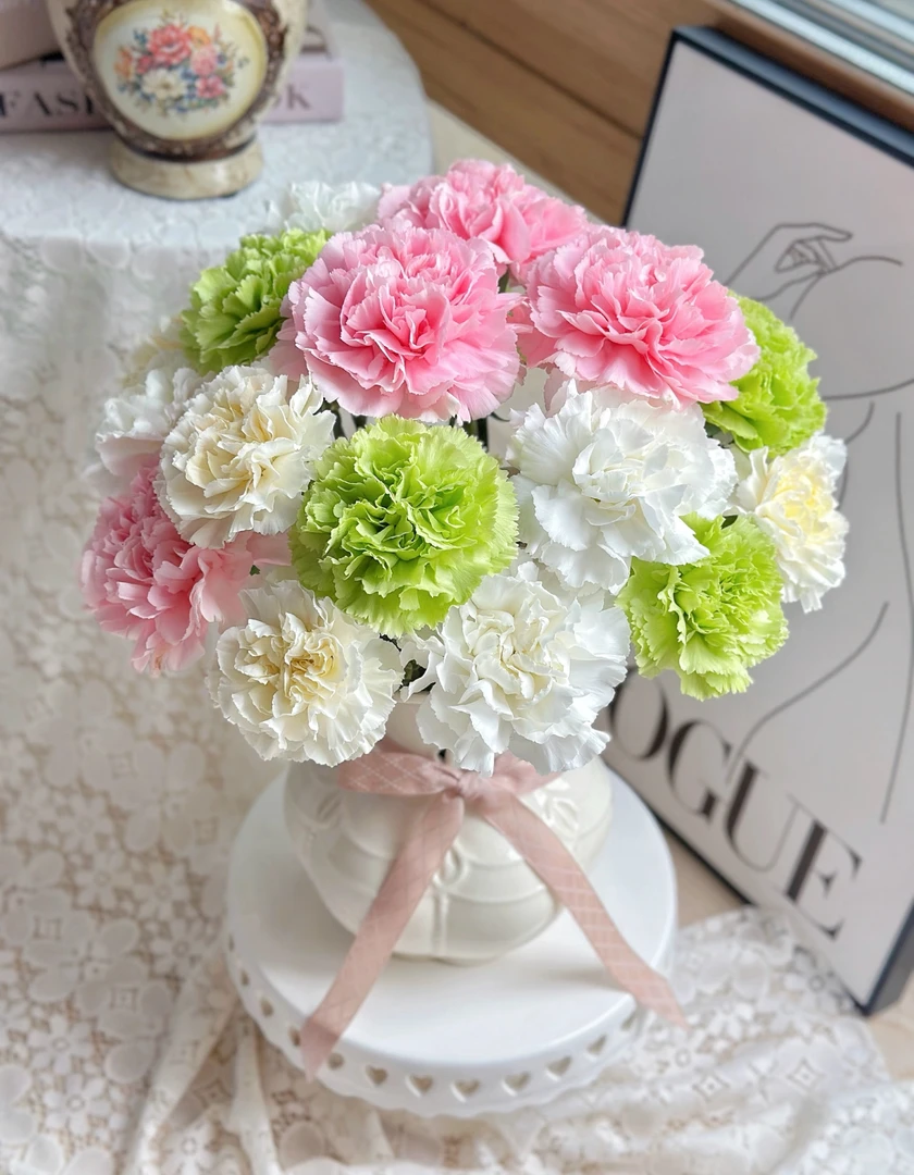 【康乃馨】全场任意鲜花一单包邮，两单升级冷链，三单及以上顺丰