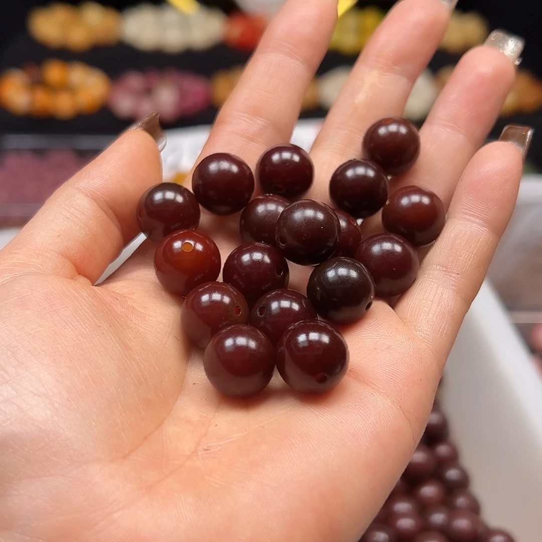 菩提根/象牙果手串卡14咖车里子150颗