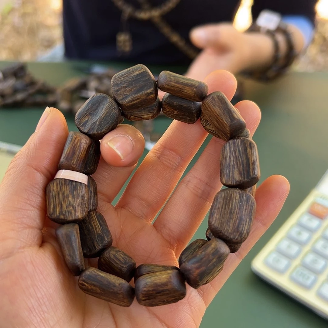 沉香手串勺子沉水浮12克卡1.2多样性发一条