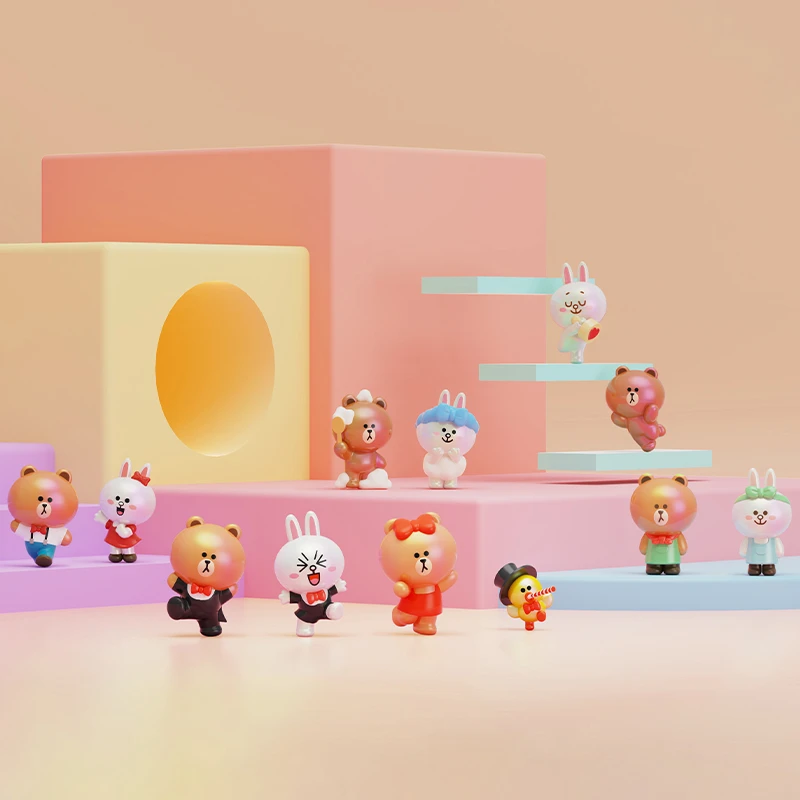 布朗熊系列萌粒盲盒