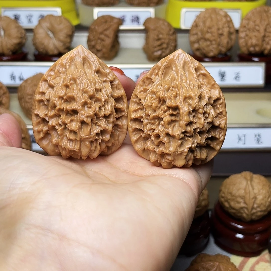 把件文玩核桃官帽43左右