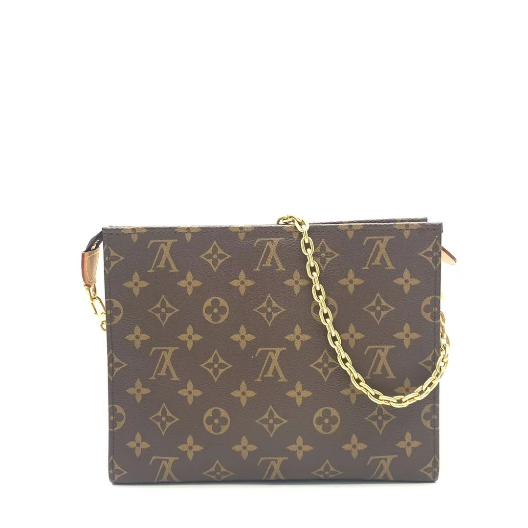 99新 LouisVuitton/路易威登 【安则专属】新款老花洗漱26手拿包