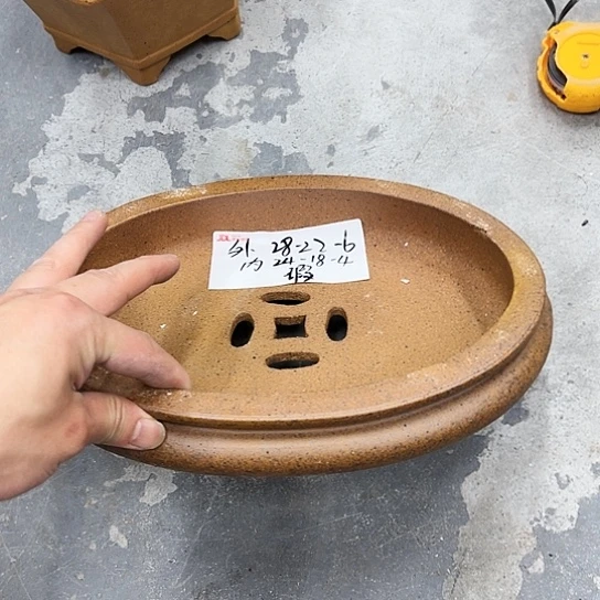 紫砂花盆漂亮漂亮